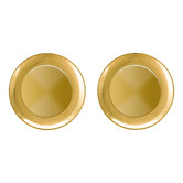 VT Wonen Gold 20cm Porcelain Dinner Plates