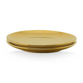 VT Wonen Gold 20cm Porcelain Dinner Plates