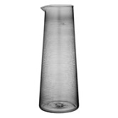 Ladelle Linear Etched Charcoal 1.2L Glass Jug