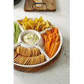 Ladelle Essentials Ceramic Spinning Server