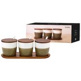 Ladelle 7 Piece Sanctuary Reactive Canister &amp; Spoon Set