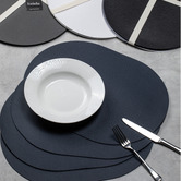 Ladelle Hugo Oval Placemats