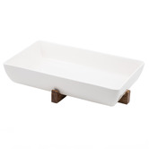 Ladelle Alto Oven to Table Rectanglular Serving Dish with Trivet
