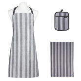 Ladelle 3 Piece Eco Stripe Kitchen Accessories Set