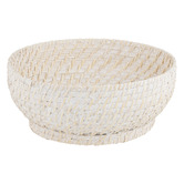 Ladelle Round Whitehaven Rattan Bread Basket