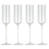 Ladelle Stripe 180ml Champagne Glasses