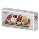 Ladelle 6 Piece Modular Alto Serve &amp; Share Server Set