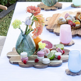 Ladelle Flower Chelsea Acacia Wood Serving Board
