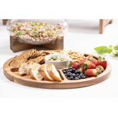 Ladelle 2 Piece Gather Sectional Platter &amp; Bowl Set