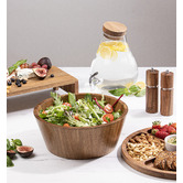 Ladelle Gather Acacia Wood Salad Bowl