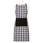 Ladelle Eco Gingham Cotton-Blend Apron