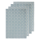 Ladelle 4 Piece Daisy Cotton Kitchen Towel Set