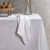 Ladelle Lina Cotton &amp; Linen Tablecloth