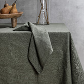 Ladelle Lina Cotton &amp; Linen Tablecloth