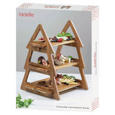 Ladelle Christmas Tree 3 Tier Serving Tower