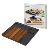 Ladelle 2 Piece Essentials Square Serving Board and Plate Set