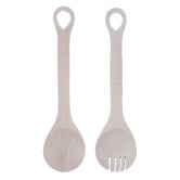 Ladelle 2 Piece Hampton Mango Wood Salad Server Set