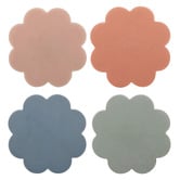 Ladelle 4 Piece Panama Flower Coaster Set