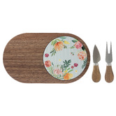 Ladelle Esperance Platter &amp; Cheese Knife Set