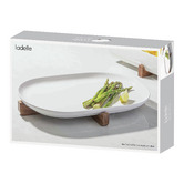 Ladelle Alto Oven to Table Oval Dish with Trivet