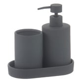 Ladelle 3 Piece Essentials Bathroom Accessories Set