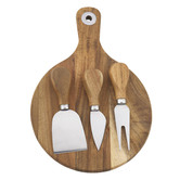 Tempa 4 Piece Round Fromagerie Cheese Set