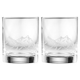 Tempa Mountain Atticus 350ml Whisky Glasses