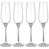 Tempa Quinn 285ml Crystal Champagne Glasses