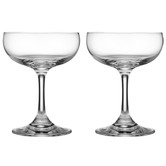 Tempa Quinn 220ml Crystal Cocktail Glasses