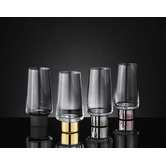 Tempa Rose Aurora Crystal Highball Tumblers