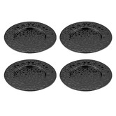 Tempa Black Spencer Hammered Coasters