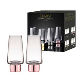 Tempa Rose Aurora Crystal Highball Tumblers