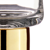 Tempa Gold Aurora Crystal Highball Tumblers
