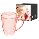 Tempa Pink Amour 365ml Double Wall Mug