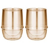 Tempa Gold Costa 300ml Glass Tumblers