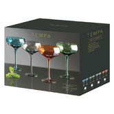 Tempa Verity 293ml Crystal Coupe Glasses