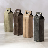 Tempa Harley Faux Leather Single Wine Bag