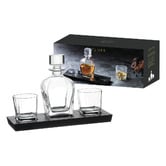 Tempa 4 Piece Harvey 700ml Decanter &amp; 230ml Whisky Glass Set