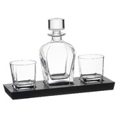 Tempa 4 Piece Harvey 700ml Decanter &amp; 230ml Whisky Glass Set