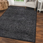 Halo Rugs Dark Grey Marguerite Oriental Rug