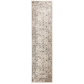 Halo Rugs Dark Beige Sophie Transitional Distressed Runner