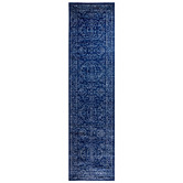 Halo Rugs Navy Marguerite Oriental Runner