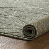 Halo Rugs Green Mitra Power-Loomed Rug
