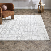 Halo Rugs Blanche Contemporary Rug