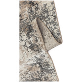 Halo Rugs Beige Akeela Distressed-Look Rug