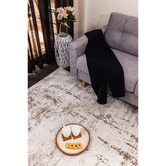Halo Rugs Beige Akeela Distressed-Look Rug
