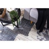 Halo Rugs Cream &amp; Navy Colbee Rug