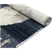 Halo Rugs Cream &amp; Navy Colbee Rug