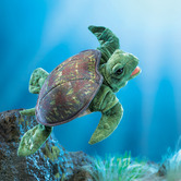 Folkmanis Kids' Sea Turtle Hand Puppet
