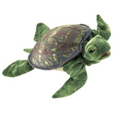 Folkmanis Kids' Sea Turtle Hand Puppet